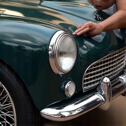 Show car and classic detailing with gentle techniques