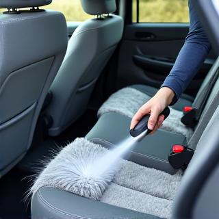 Interior deep cleaning car sanitation and upholstery shampooing